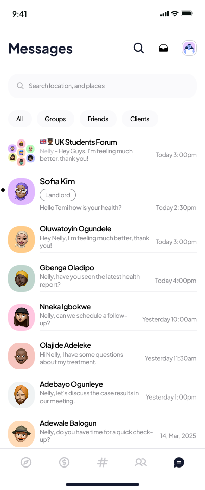 Messages