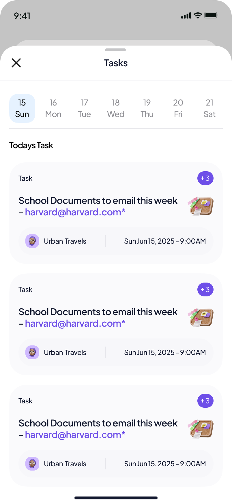Tasks