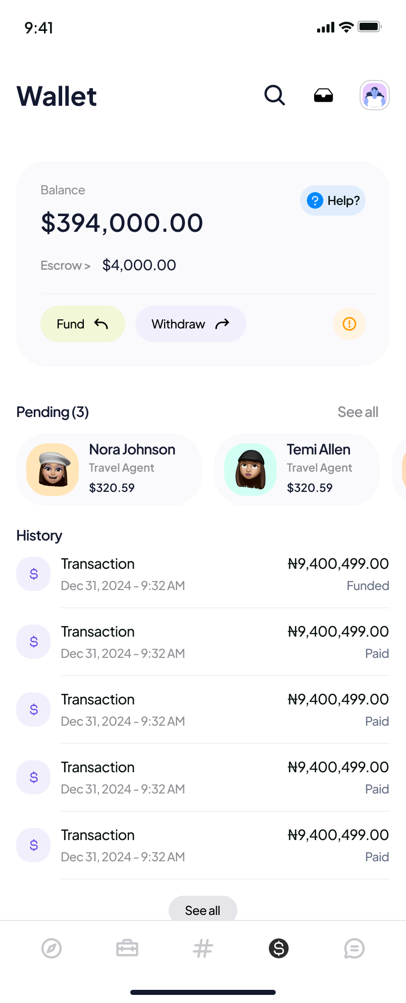 Remse User Wallet